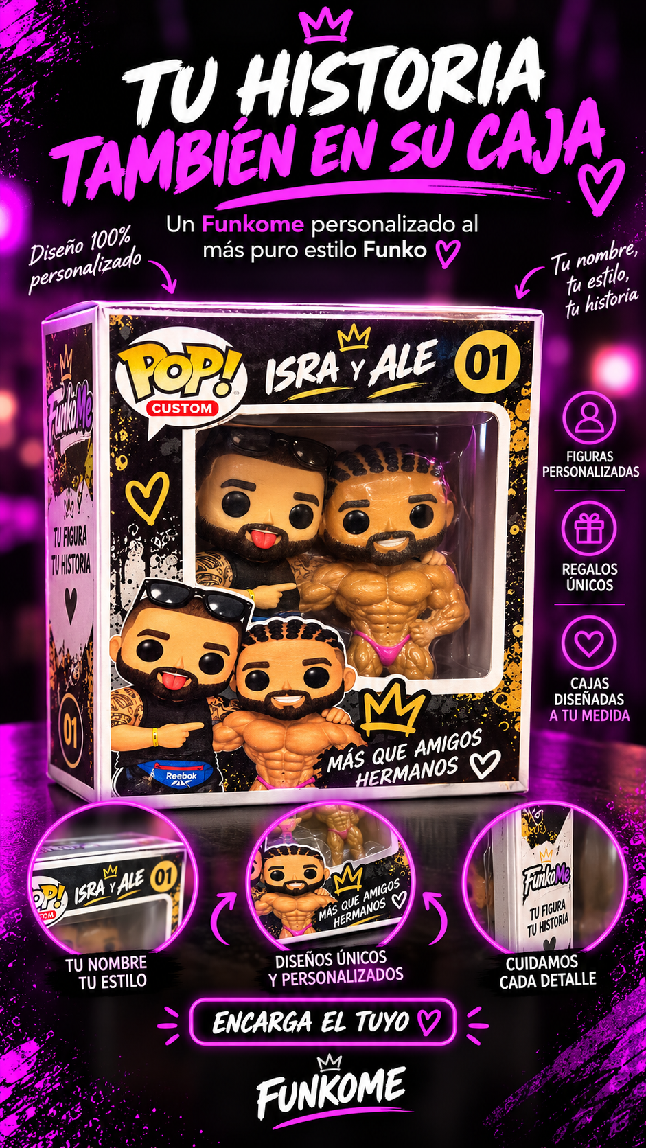 Caja Personalizada para Funkome